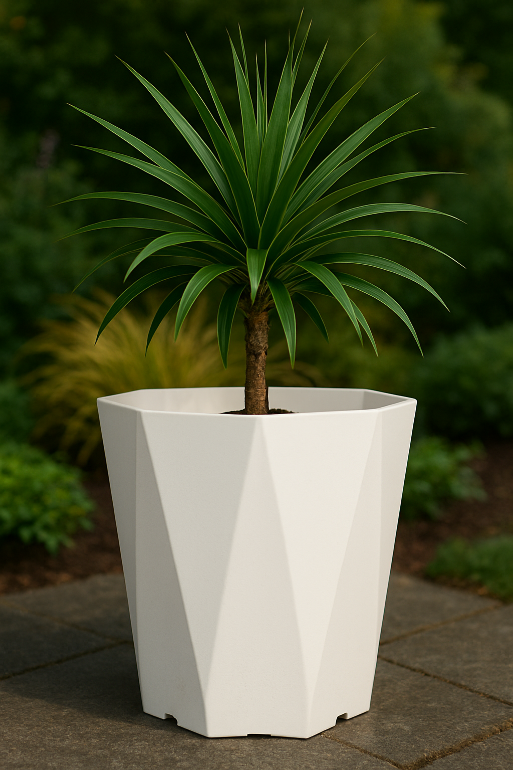 Großer diamantförmiger Pflanzkübel