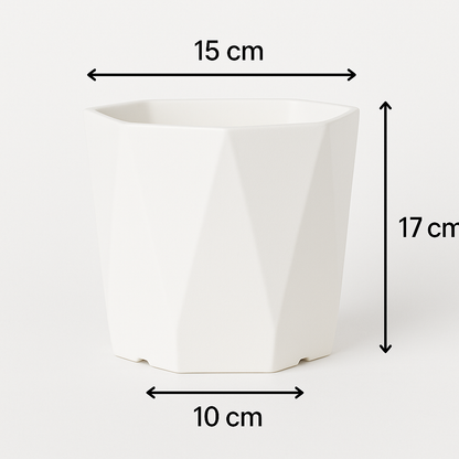 Großer diamantförmiger Pflanzkübel