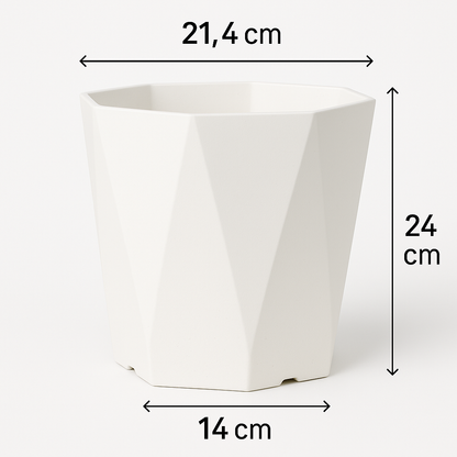 Großer diamantförmiger Pflanzkübel