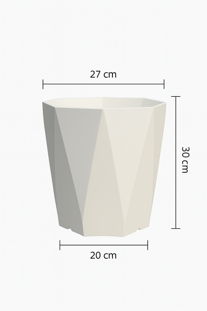Großer diamantförmiger Pflanzkübel