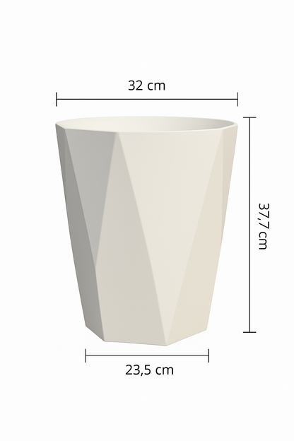 Großer diamantförmiger Pflanzkübel