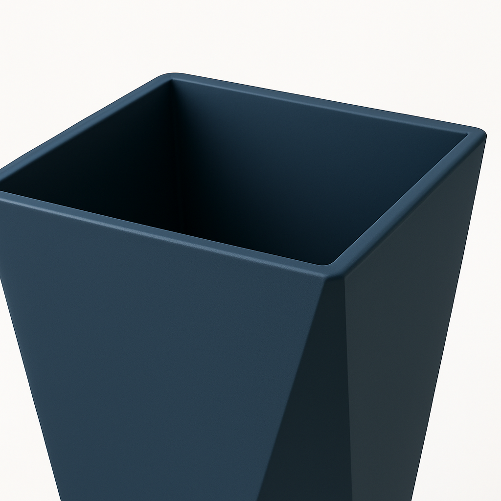 Großer Blumentopf aus Kunstharz