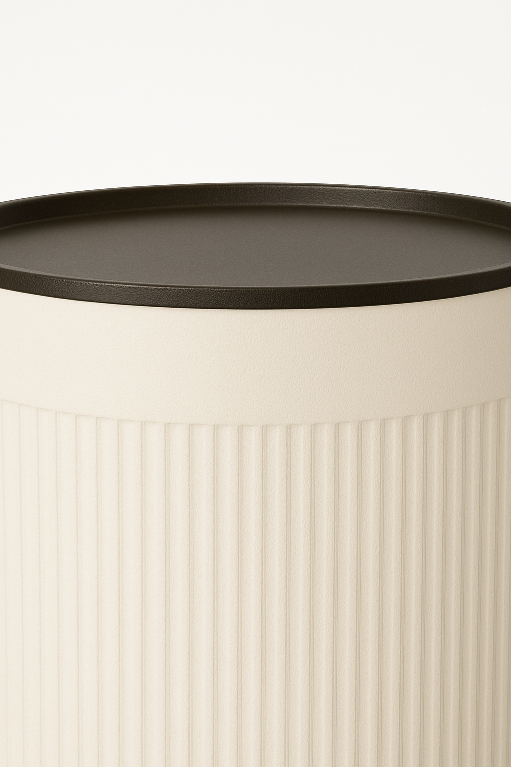 Zylindrischer Standblumentopf