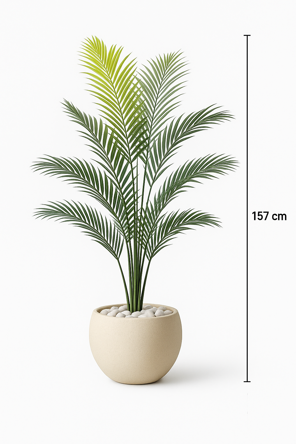 Ostgarten™  – Dichte Areca-Palme (Künstlich, 166 cm)