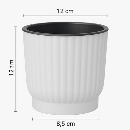 Moderner wasserabsorbierender Pflanzkübel