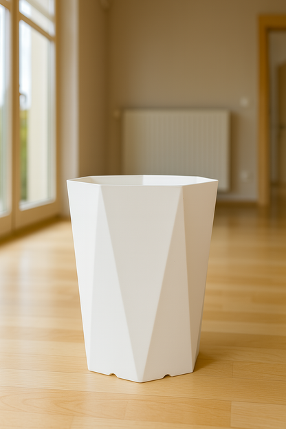 Diamant-Kunstharz-Blumentopf