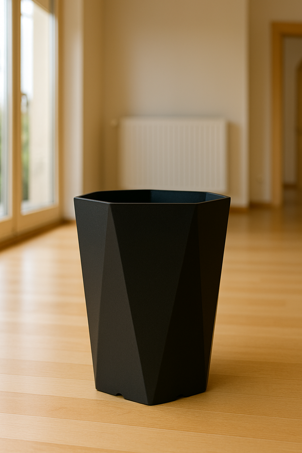 Diamant-Kunstharz-Blumentopf