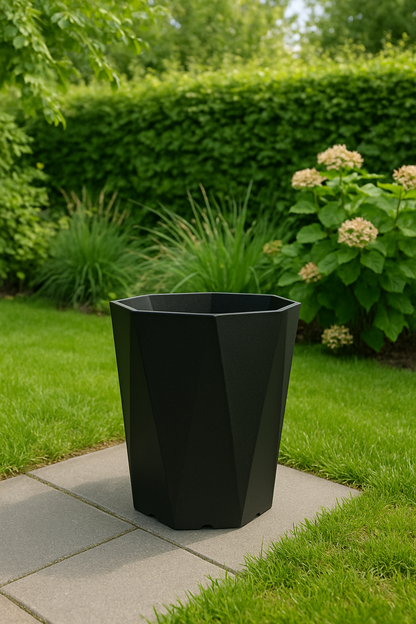 Diamant-Kunstharz-Blumentopf