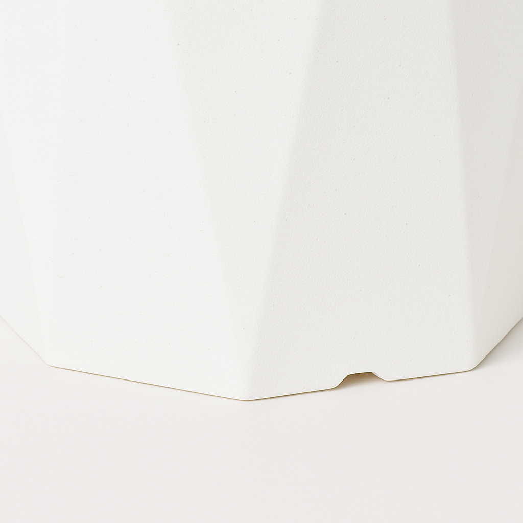 Diamant-Kunstharz-Blumentopf