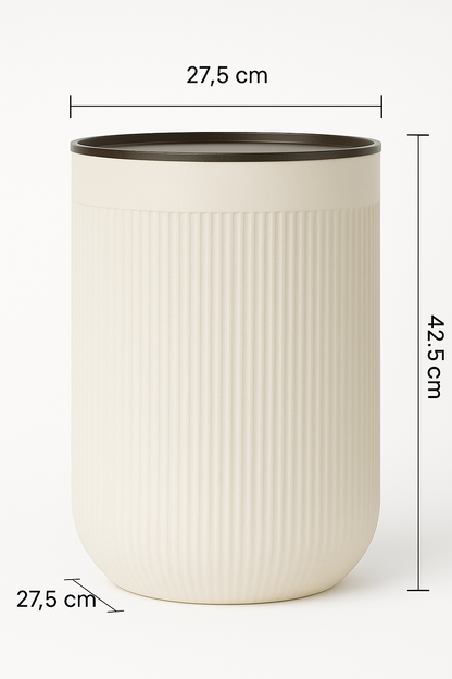 Zylindrischer Standblumentopf