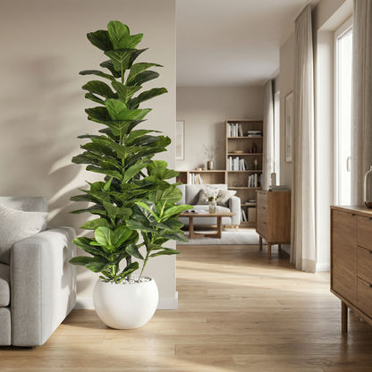 Künstliche Stiele Ficus lyrata 120–170 cm