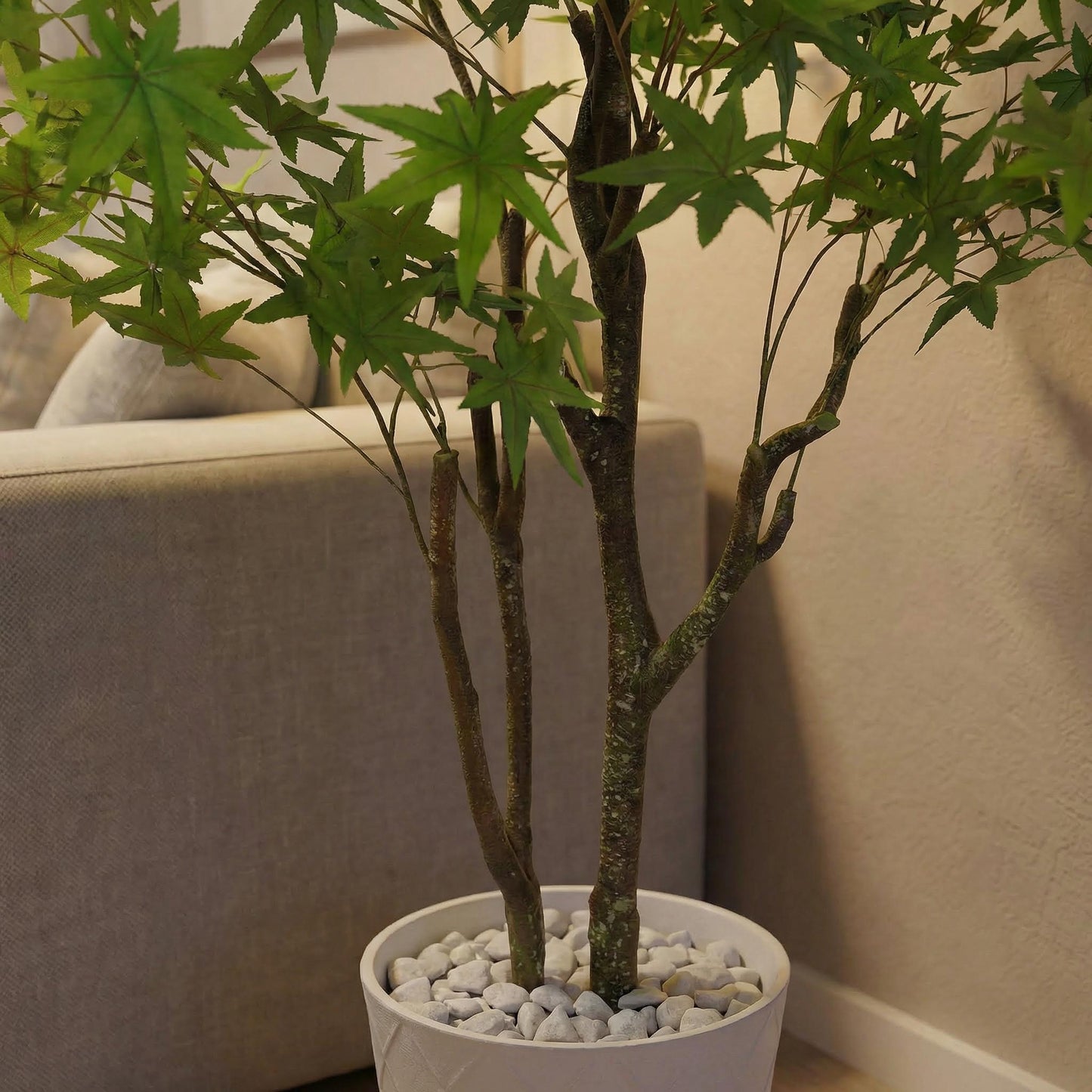 Künstlicher Japanischer Ahornbaum Grün 150 cm