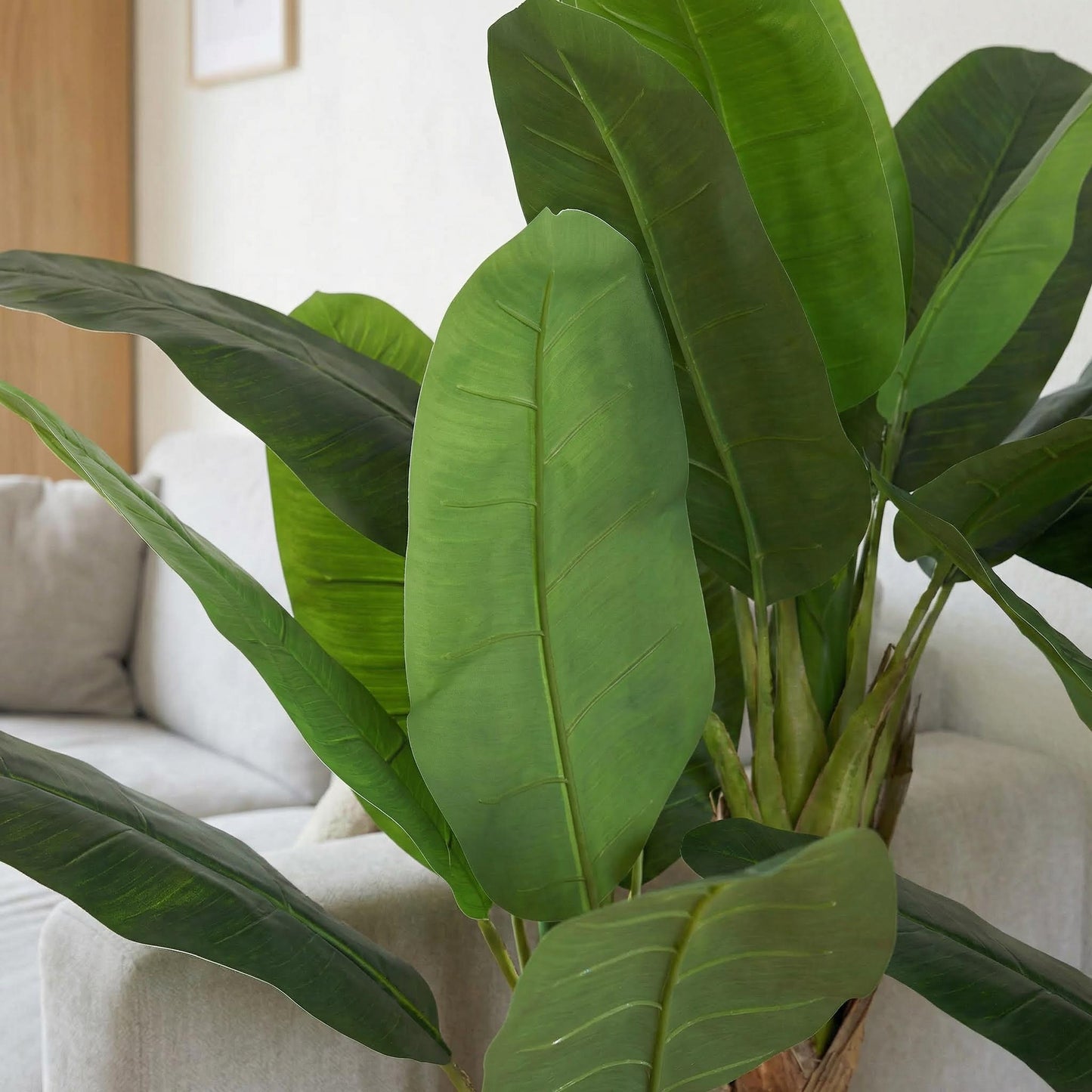 Künstliche Bananenpflanzen 120 cm (2er-Set)