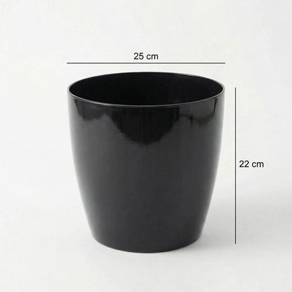 Bloempot Ø25 cm Zwart MAGNA