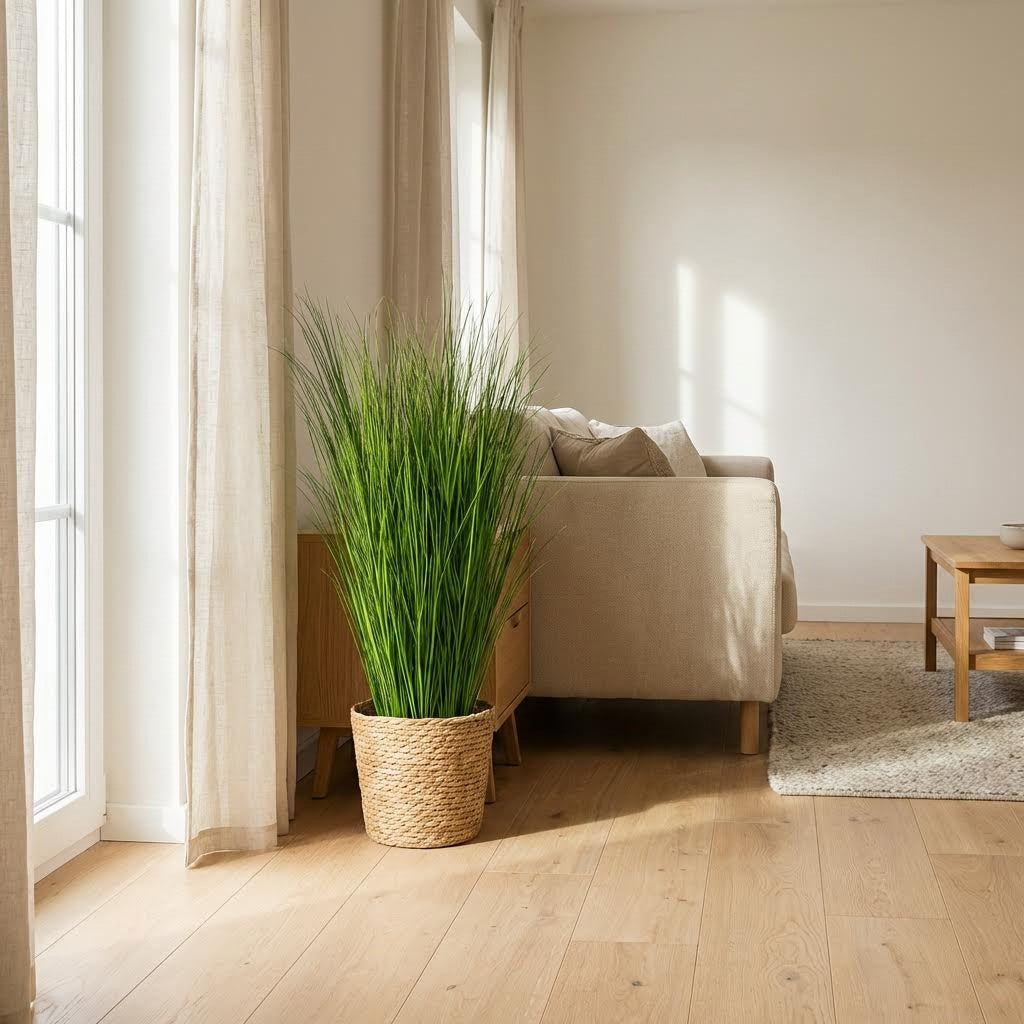 Künstliche Stiele Schilfgras 50 cm (10 Stück)