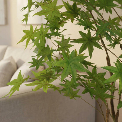 Künstlicher Japanischer Ahornbaum Grün 150 cm