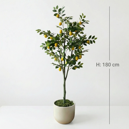 Künstlicher Zitronenbaum 150–180 cm