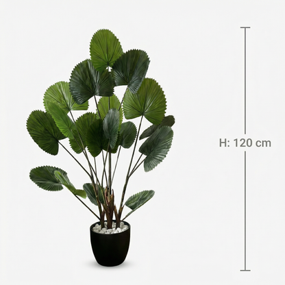 Künstliche Fächerpalme 120 cm