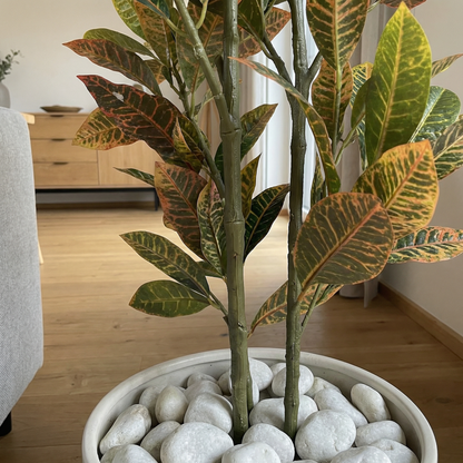 Künstliche Stiele Croton 120 cm